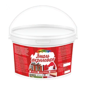 Эмаль акриловая глянцевая/полуглянцевая/матовая