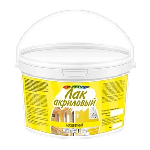 Лак акриловый бесцветный. Глянцевый / полуглянцевый