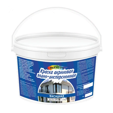 Краска акриловая водно-дисперсионная фасадная (ВД-АК-111)