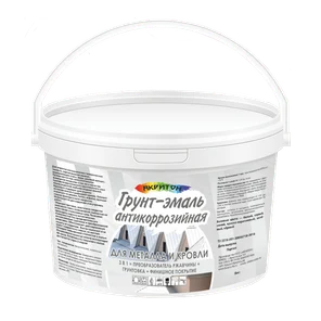 Грунт-эмаль антикоррозийная для металла и кровли 3 в 1