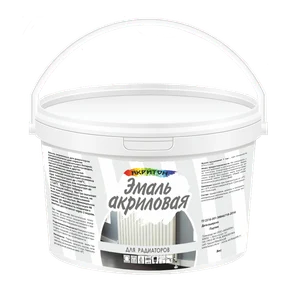 Эмаль акриловая для радиаторов и труб отопления